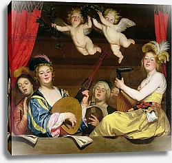 Постер Хонтхорст Геррит The Concert, 1624