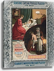 Постер Неизвестен Benson's capcine porous plaster, the best