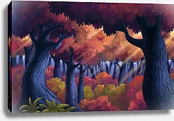 Постер Осенний лес 1