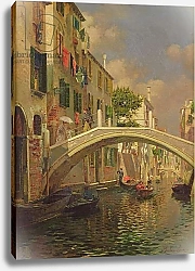 Постер Санторо Рубенс Ponte Ognissanti, San Trovaso, Venice