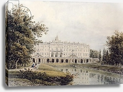 Постер Мейер Егор View of the Great Palace of Strelna near St. Petersburg, 1841