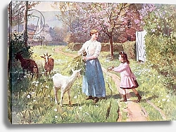 Постер Гилберт Виктор Easter Eggs in the Country, 1908