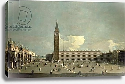 Постер Каналетто (Giovanni Antonio Canal) Extensive view of the Piazza San Marco