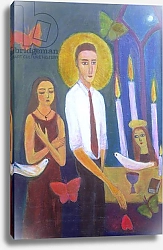 Постер Салари Ройя (совр) Evening Prayer, 2001