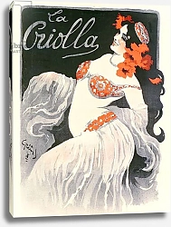 Постер 'La Criolla', music hall poster, 1902