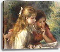 Постер Ренуар Пьер (Pierre-Auguste Renoir) The Reading, c.1890-95