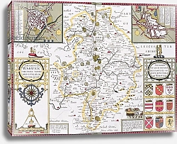 Постер Спид Джон The County of Warwick, the Shire Town and the City of Coventry, 1611-12
