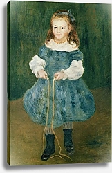 Постер Ренуар Пьер (Pierre-Auguste Renoir) Girl with a skipping rope, 1876