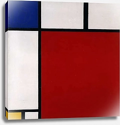 Постер Мондриан Пит Composition with Red, Blue and Yellow, 1930