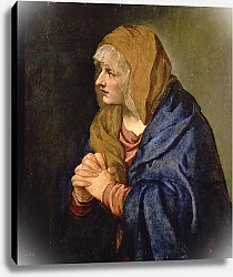 Постер Тициан (Tiziano Vecellio) The Madonna of Sorrows