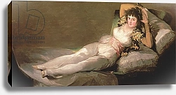 Постер Гойя Франсиско (Francisco de Goya) The Clothed Maja, c.1800