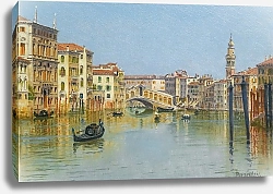Постер Брандис Антуанетта The Rialto Bridge, Venice