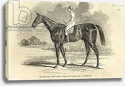Постер Херринг Джон 'Sir Tatton Sykes', Winner of the St. Leger, from 'The Illustrated London News', 26th September 1846