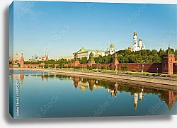 Постер Россия, Москва. Рассвет в Кремле