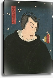 Постер Утагава Кунисада Portrait of Minister of the Right, Michizane