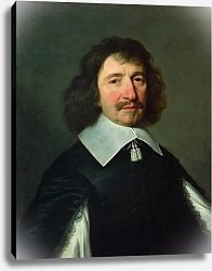 Постер Шампень Филипп Portrait of Vincent Voiture c.1643-44