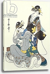 Постер Утамаро Китагава Two Female Figures