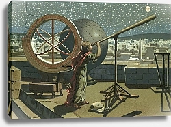 Постер Планелла Коромина Хосе Hipparchus in the observatory in Alexandria