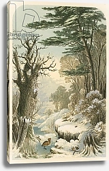 Постер Лидон Александр Illustration for Longfellow's Woods in Winter