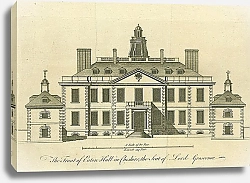 Постер The Front of Eaton Hall in Cheshire, the Seat of Lord Grosvenor 1