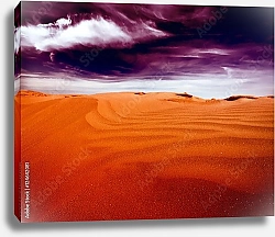 Постер Закат над пустыней Сахара 1