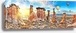 Постер Скалы-грибы, Турция