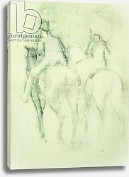 Постер Дега Эдгар (Edgar Degas) Amazone et cavalier,