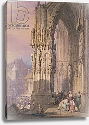 Постер Праут Самуэль Porch of Regensburg Cathedral