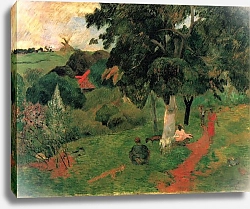 Постер Гоген Поль (Paul Gauguin) Приход и уход