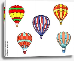 Постер Красочные воздушные шары