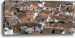 Постер Крыши деревни Алахар, Испания