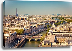 Постер Панорама Парижа