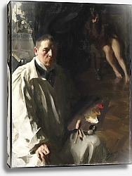 Постер Цорн Андерс Self-portrait, 1896