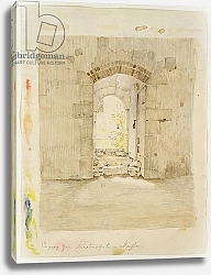 Постер Фридрих Каспар (Caspar David Friedrich) Entrance Gate to the Royal School in Meissen
