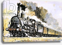 Постер Смит Джон 20в. The Orient Express, introduced in 1883