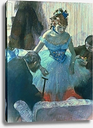 Постер Дега Эдгар (Edgar Degas) Dancer in her dressing room