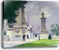 Постер Рену Жюль Pont Alexandre III, Paris