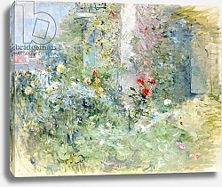 Постер Моризо Берта The Garden at Bougival, 1884