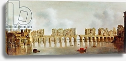 Постер Джох Клод View of London Bridge, c.1632