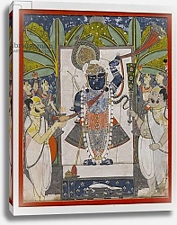 Постер Школа: Индийская 18в Sri Nathaji, c.1775