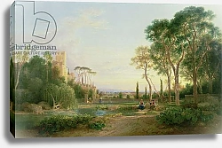 Постер Неизвестен Extensive Garden Scene in the Bay of Naples