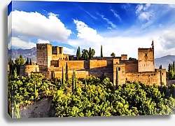 Постер Испания. Альгамбра. Гранада