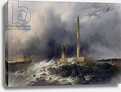 Постер Пети Жан View of the Lighthouse at Gatteville