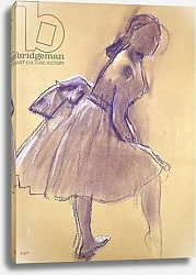 Постер Дега Эдгар (Edgar Degas) Dancer Standing, in Profile; Danseuse Debout, de Profil, c.1880