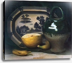 Постер Гертлер Марк Still life with melon, 1908