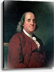 Постер Райт Джозеф Benjamin Franklin, 1782