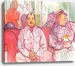 Постер Тулуз-Лотрек Анри (Henri Toulouse-Lautrec) Без названия 304