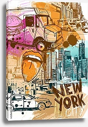 Постер Нью-Йорк, Трафик