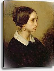 Постер Милле, Жан-Франсуа Portrait of Madame Ono, 1844