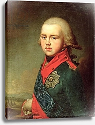 Постер Боровиковский Владимир Portrait of Grand Duke Konstantin Pavlovich 1795